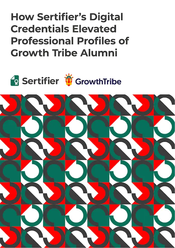 How Sertifier’s Digital Credentials Elevated Professional Profiles of Growth Tribe Alumni