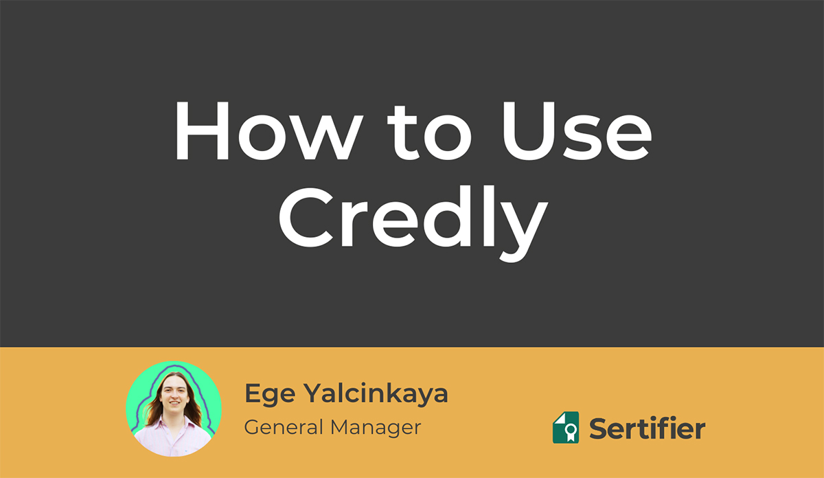 How to use Credly