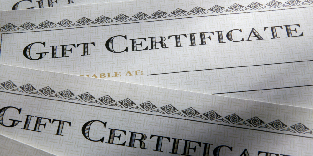 How to Create A Gift Certificate for Your Loved Ones?