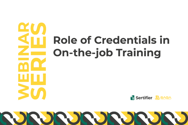 Role of digital Credentials in On-The-Job Training