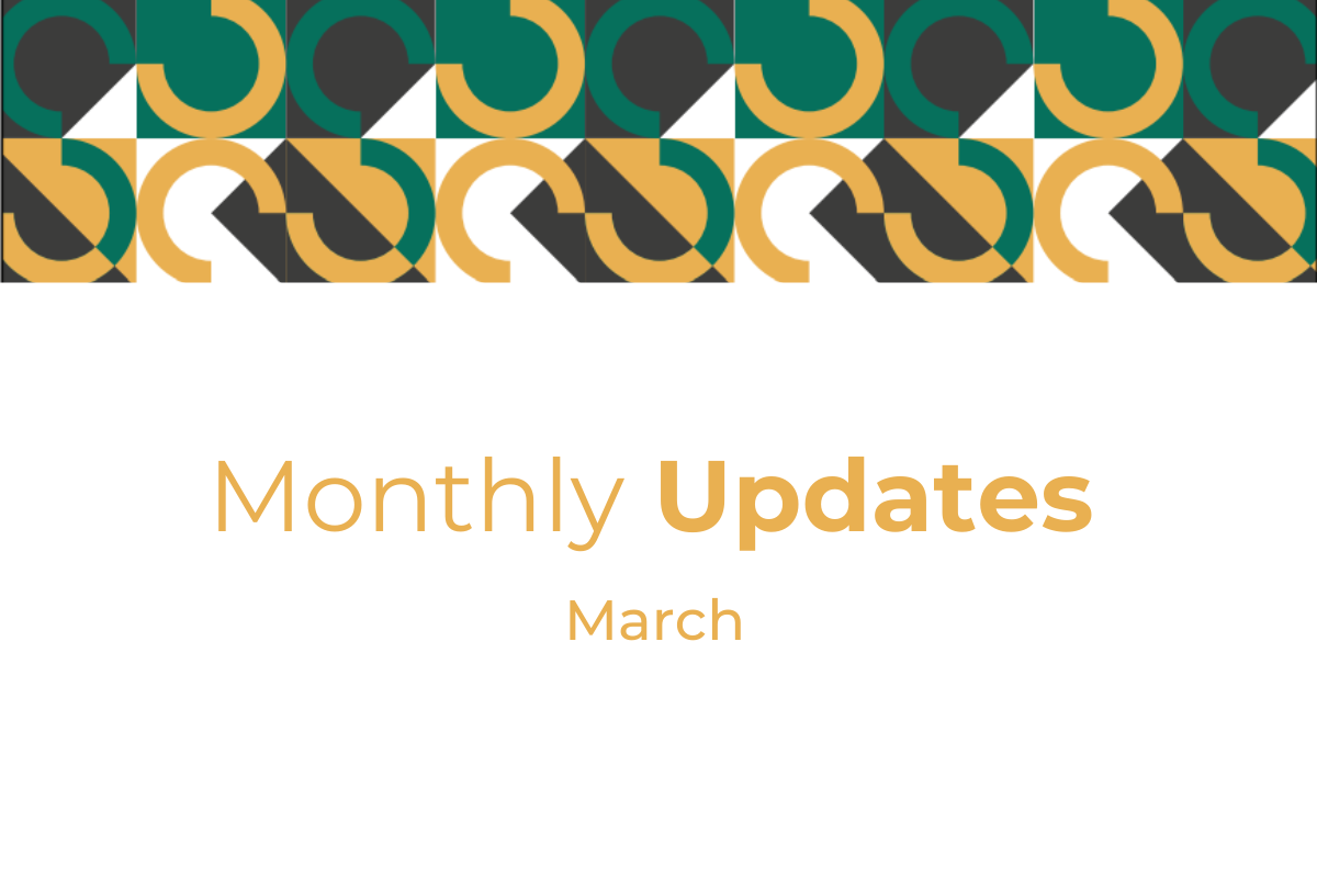 monthly updates march