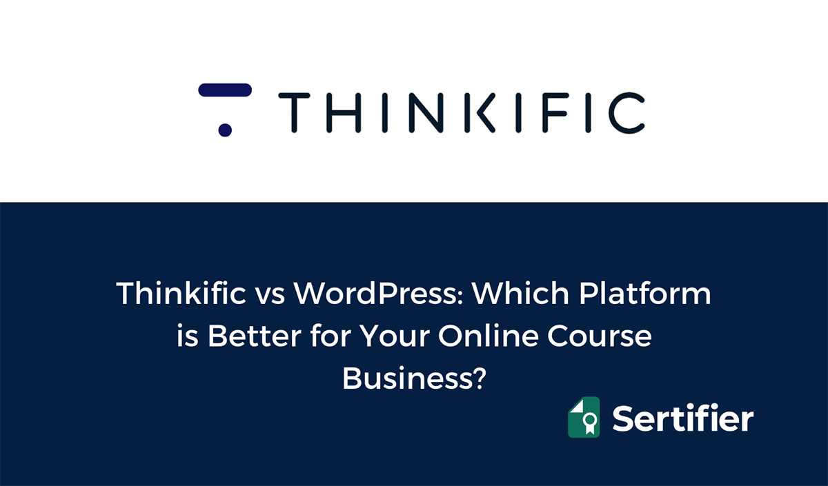 Thinkific vs WordPress