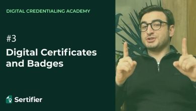 Digital Certificates and Badges Episode 3