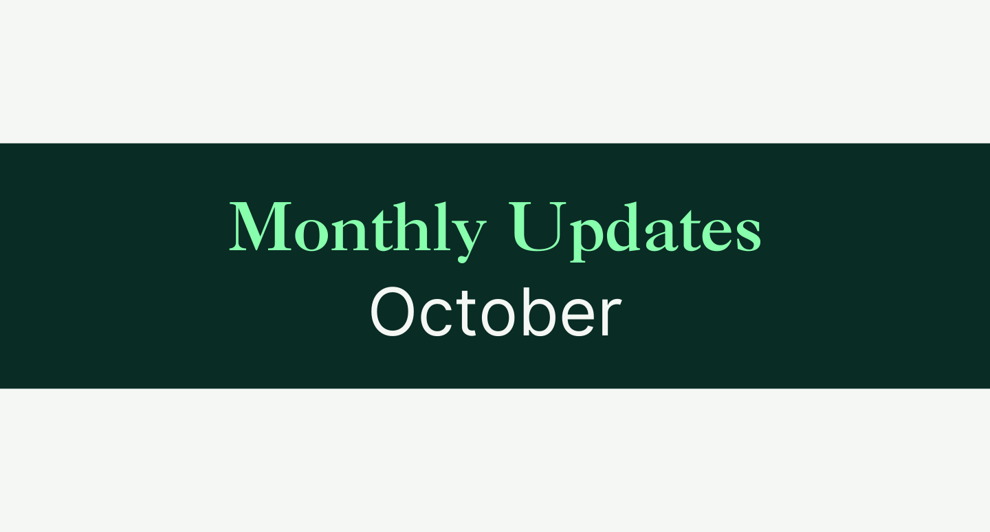 Sertifier October Monthly Updates