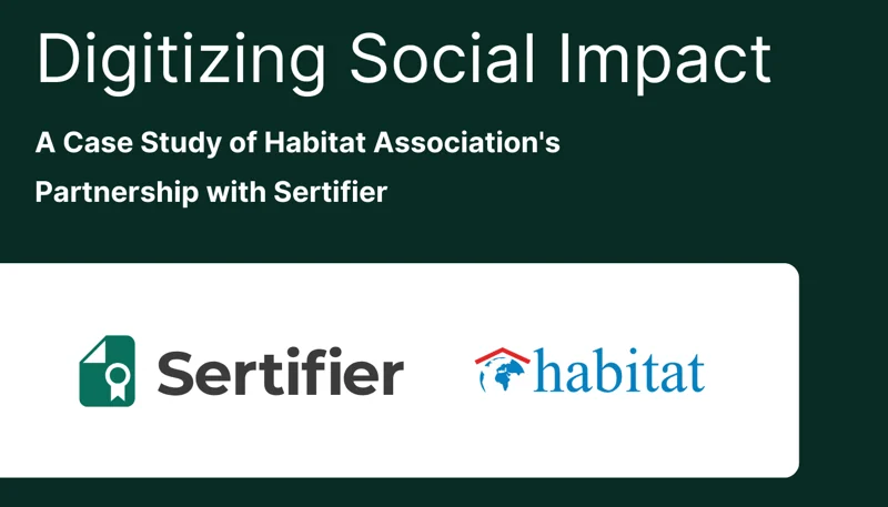 Sertifier Case Study Habitat