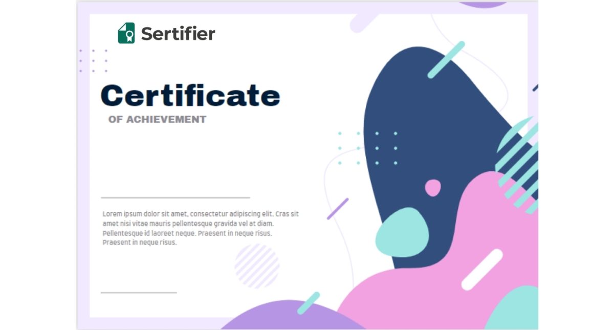 Sertifier digital certificates for students