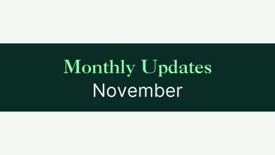 Monthly Updates November Blog Featured Image