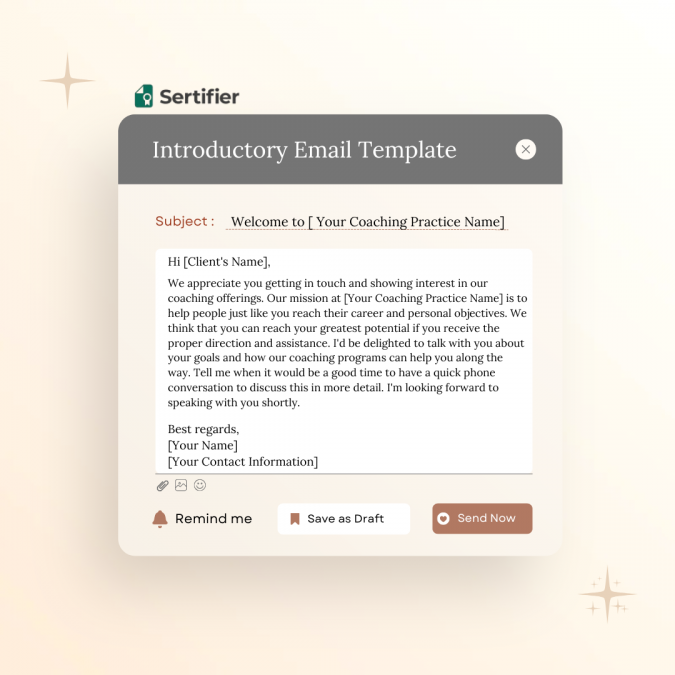 Beige Cream Minimalist Self Love Email Notification Instagram Post