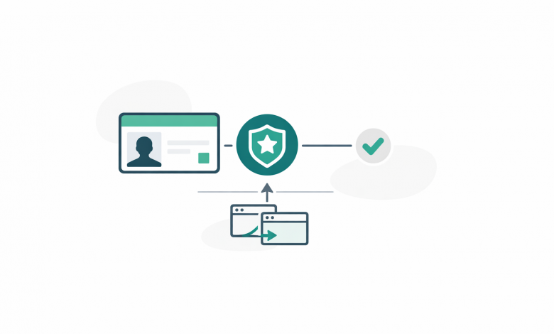 Credentials Explained: A Field Guide to Digital Credentials, Verification, and Trust Signals 1 Digital credential card and badge with verification check and sharing paths