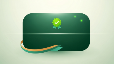 A digital certificate of completion with a verification checkmark