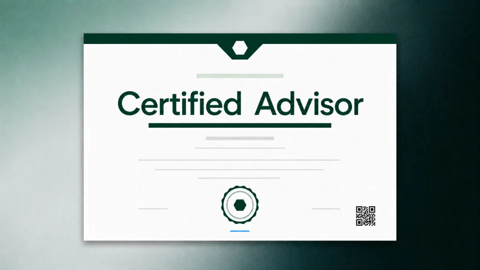 Agent, broker & advisor certifications