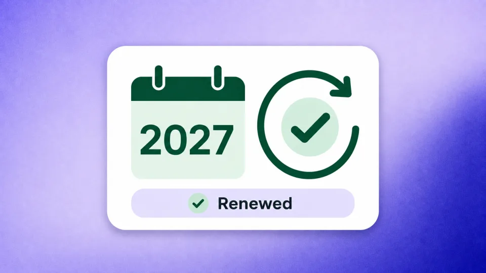 Annual recertification programs