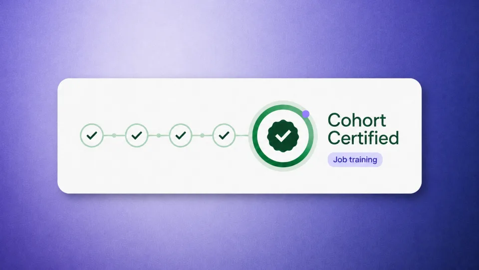 Job-training & reskilling cohorts