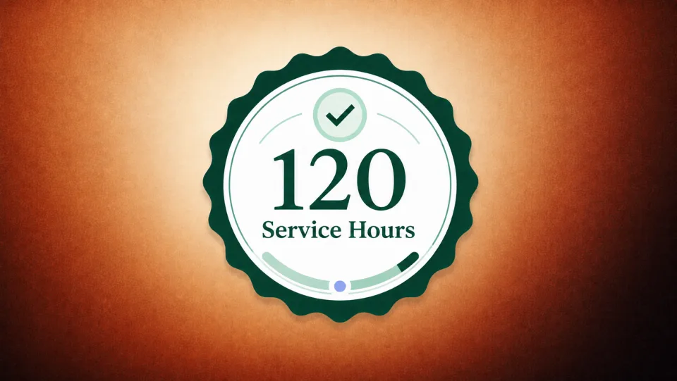 Volunteer recognition & service hours