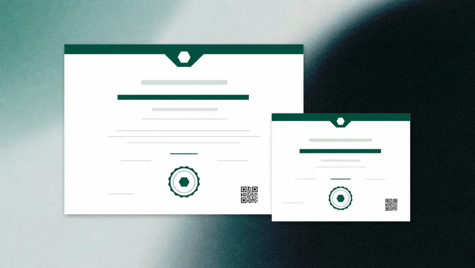Academic certificates & diplomas